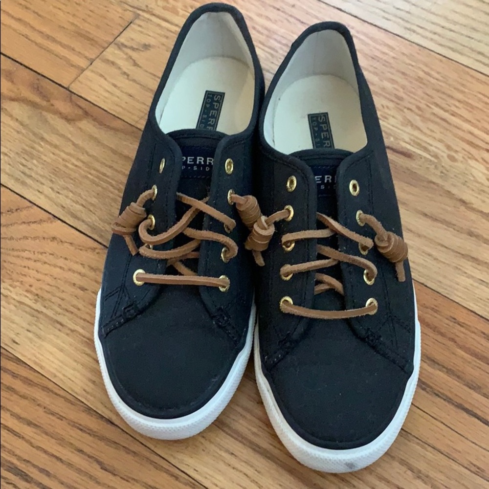 Sperry Top-Siders Slip On Sz 7.5 Navy
